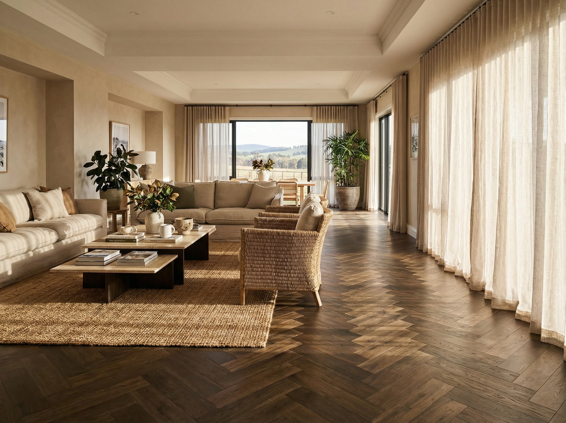 Engineered Herringbone Parquetry