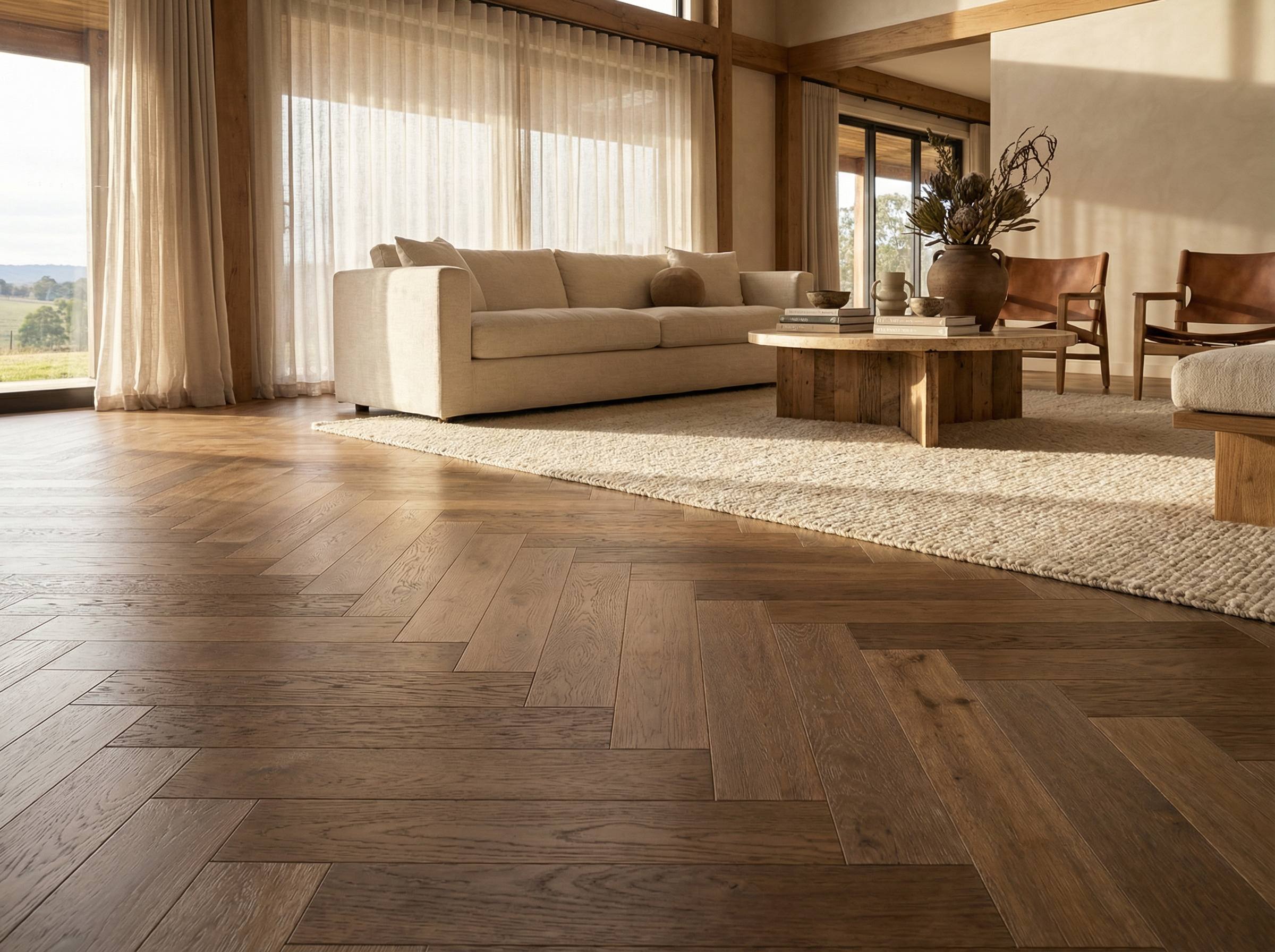 Engineered Herringbone Parquetry