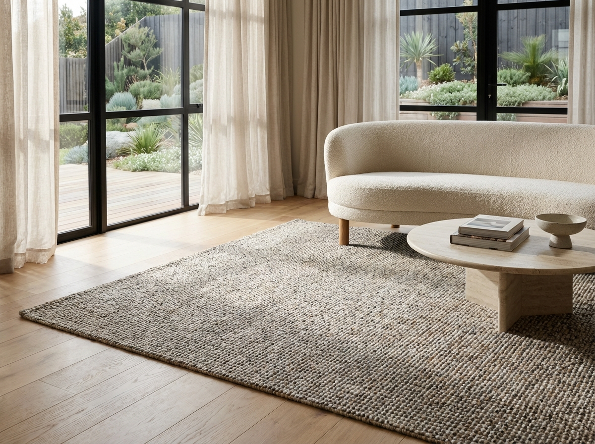Greystone Wool and Jute Rug